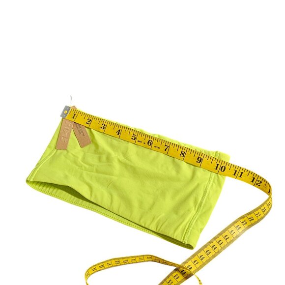 Skims Womens Fits Everybody Bandeau, Tube Top, Lime Green, Size XXS - Picture 6 of 6